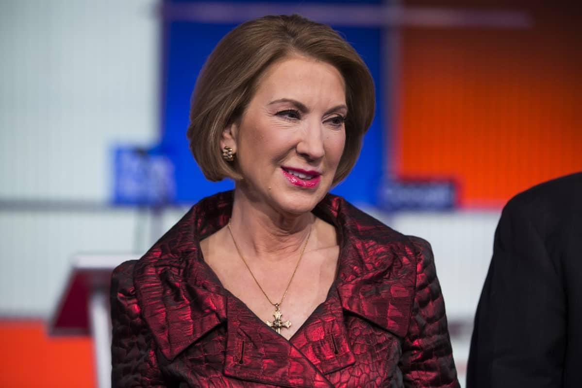 Carly Fiorina.