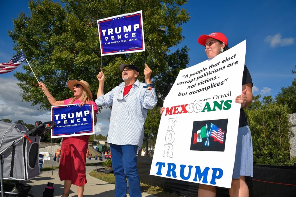 Trumpin kannattajia