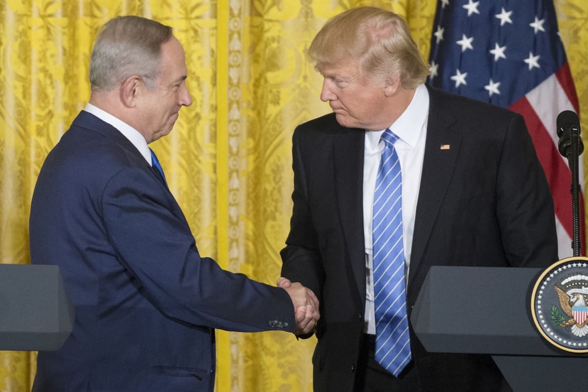 Benjamin Netanjahu ja Donald Trump