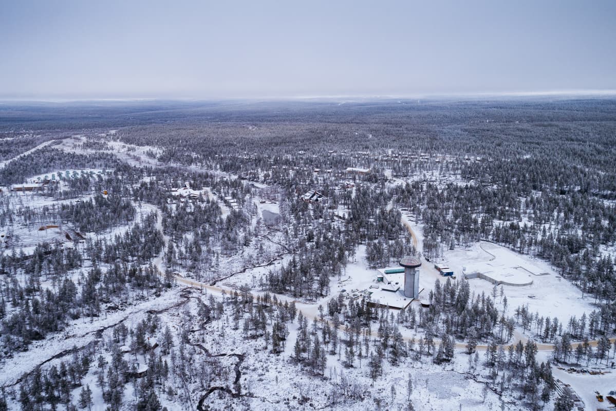 Kakslauttasen Kultaojan alue, Saariselkä.