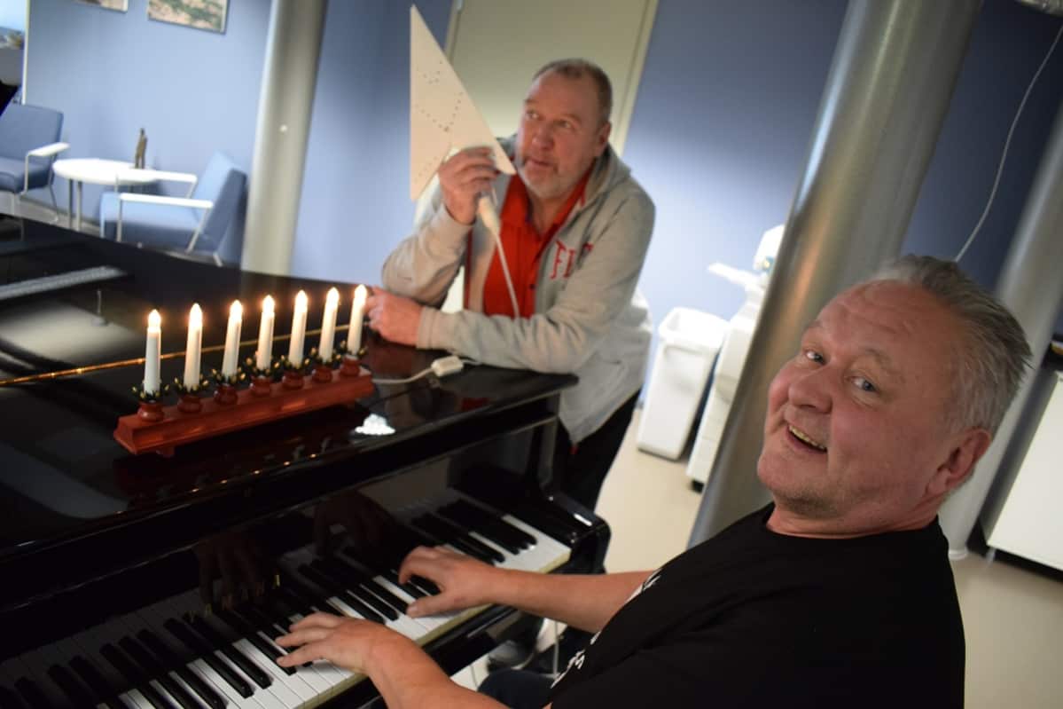 Raimo Smedberg ja Jussi Lammela.