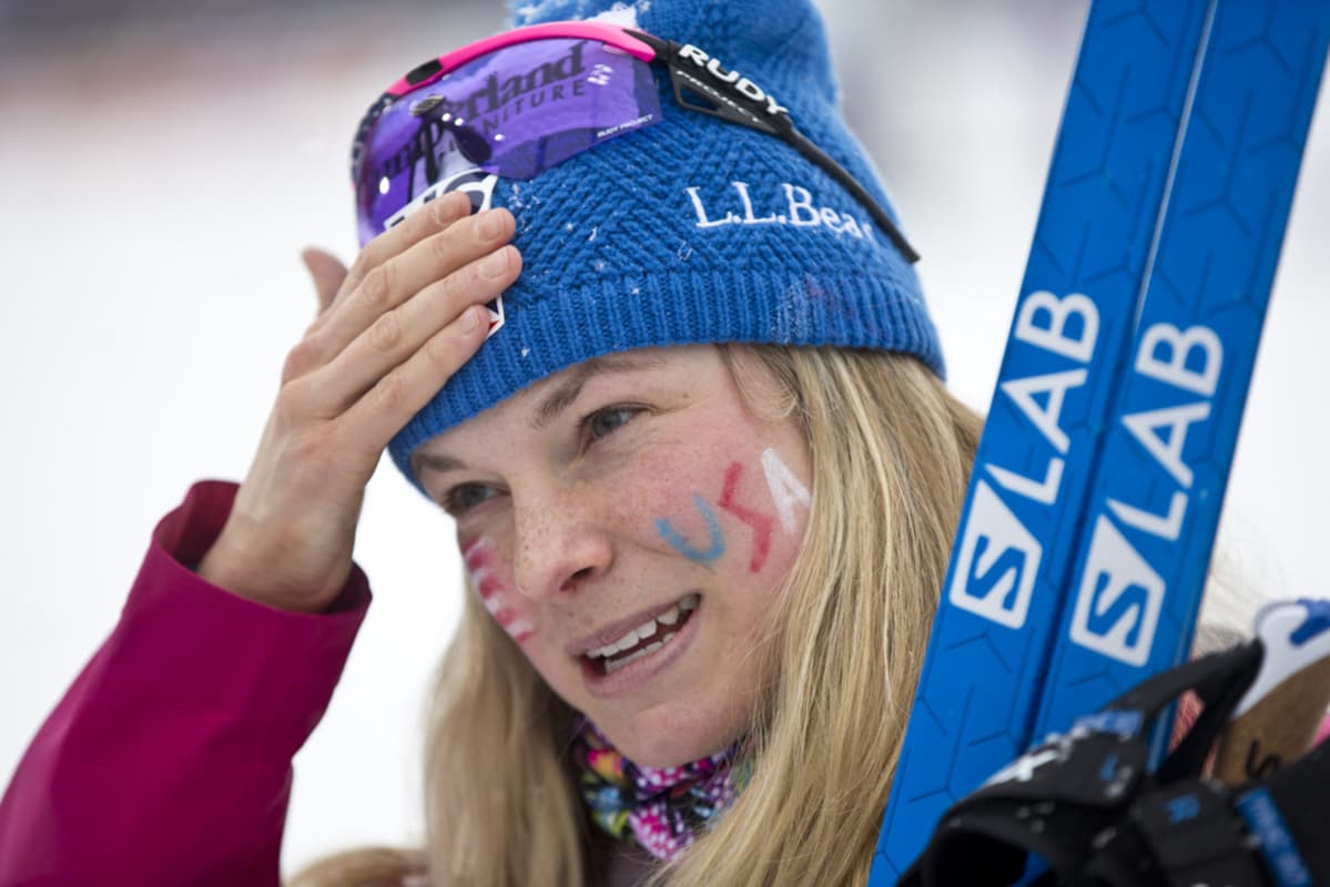 Jessica Diggins kuvassa