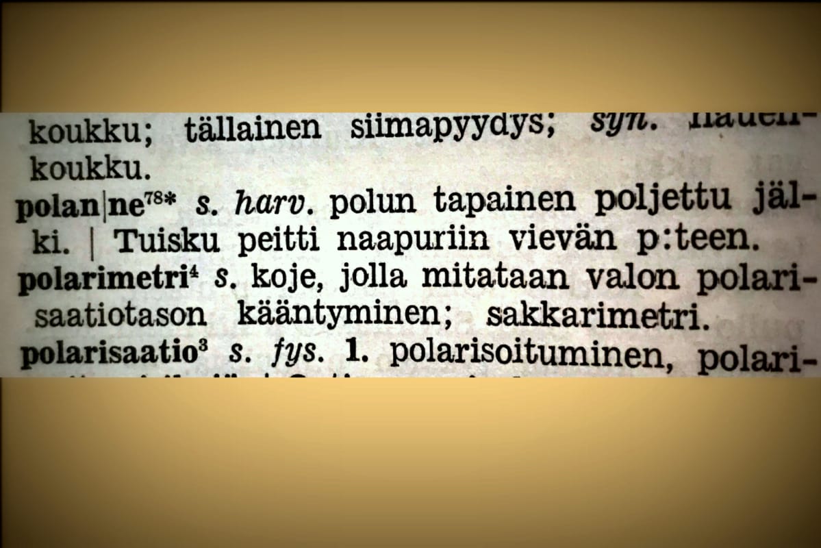 Nykysuomen sanakirja vuodelta 1956.
