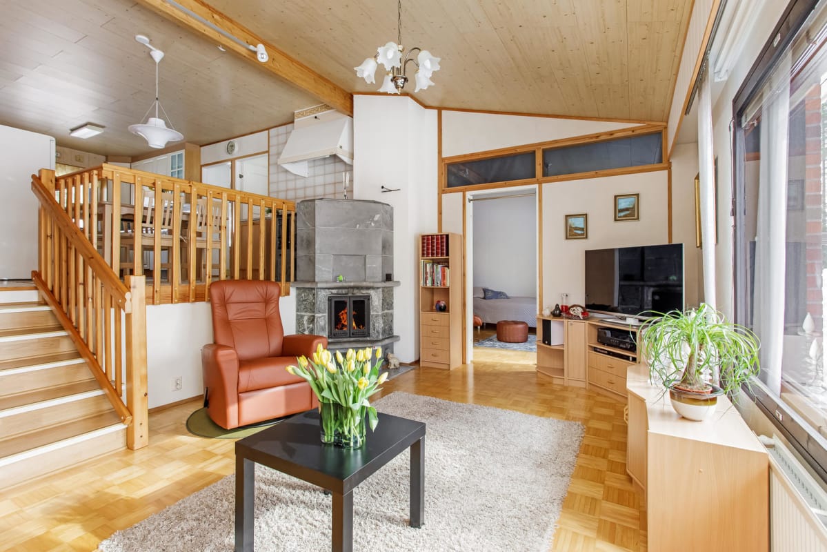 Stailattu olohuone
