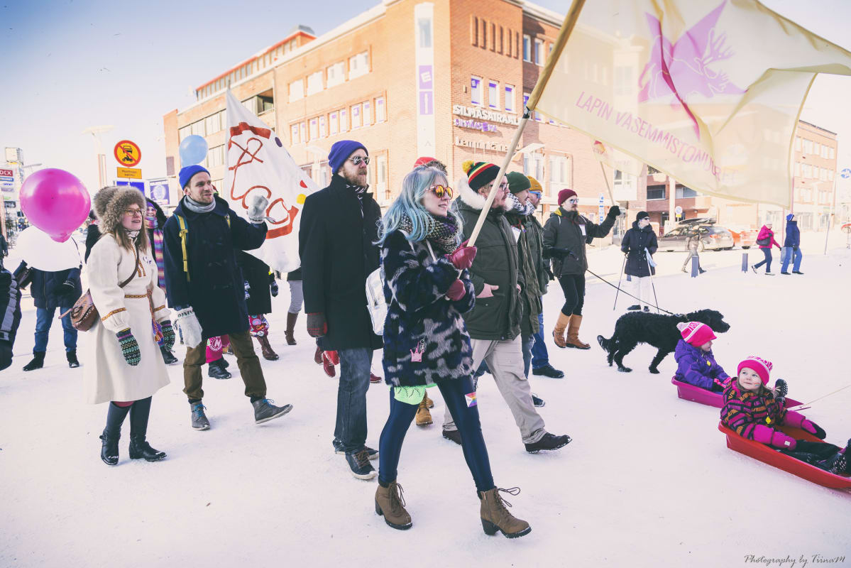 Pridekulkue talvella