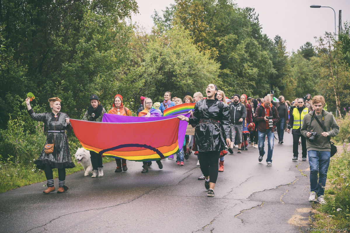 SápmiPride kulkue