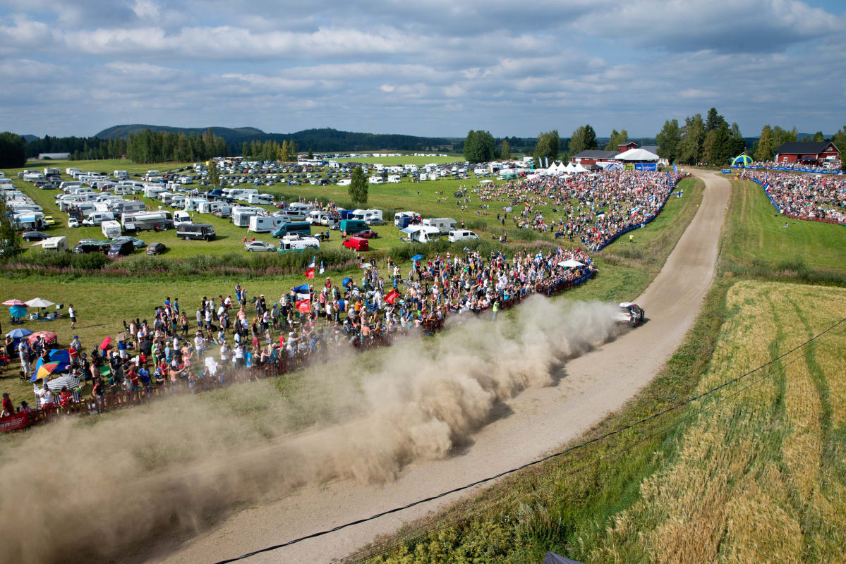 Jyväskylä MM-ralli yleiskuva