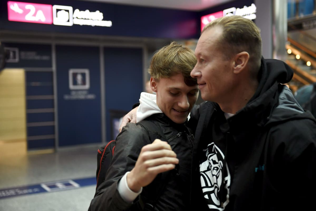 Joona "Serral" Sotala ja isä Markku Sotala