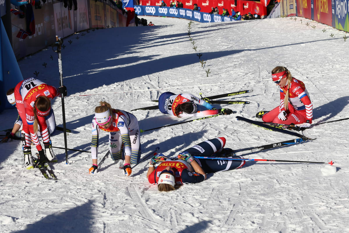 Tämän vuoden Tour de Skillä jokainen maaliin asti päässyt naishiihtäjä sai maailmancupin pisteitä.