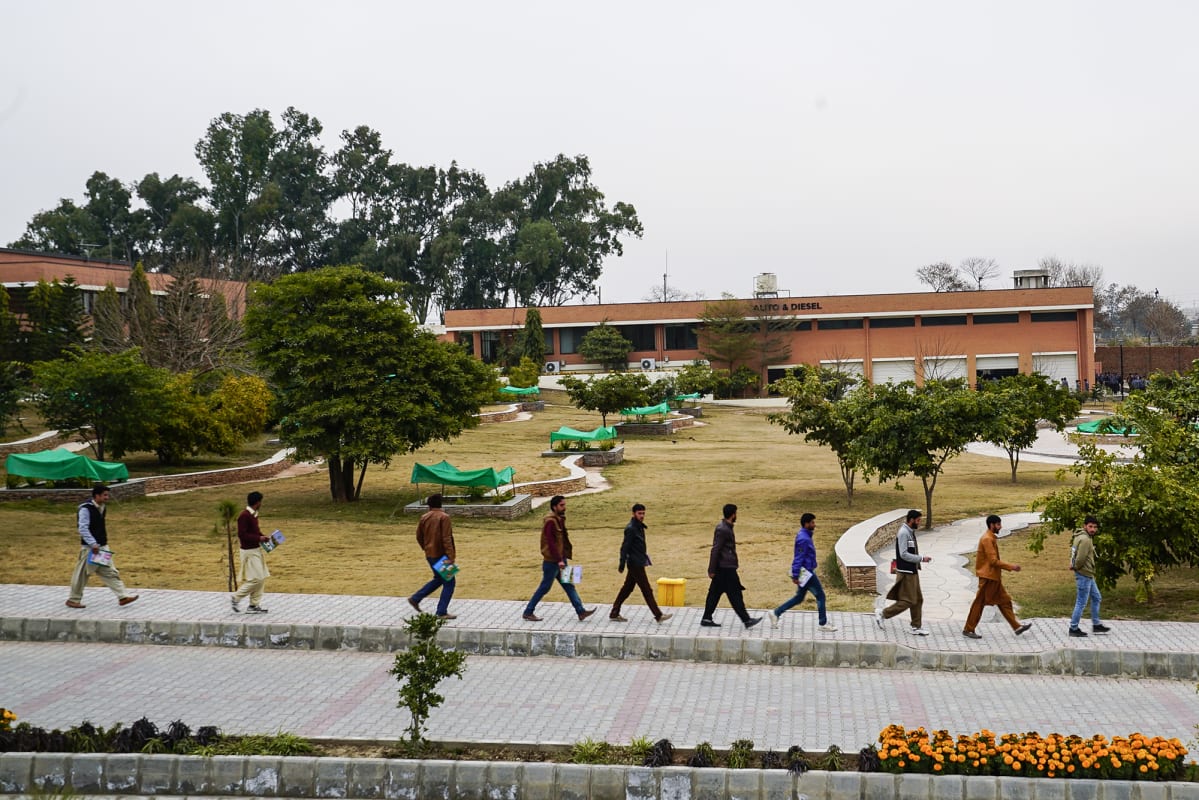 NUtech ammattikoulu Campus Pakistan.