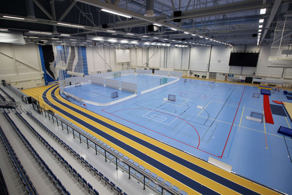 Saimaa Stadiumin sisätilat