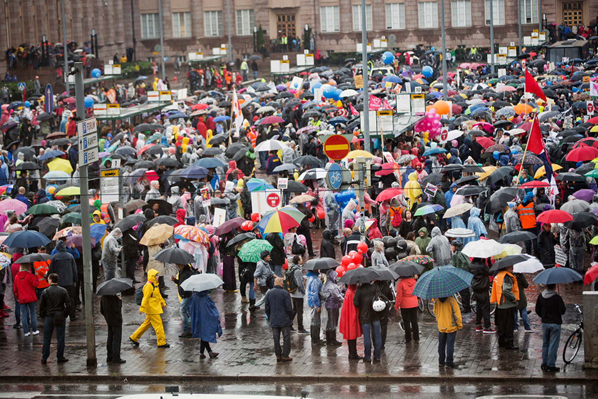 Mielenilmaus Helsingissä 18.9.