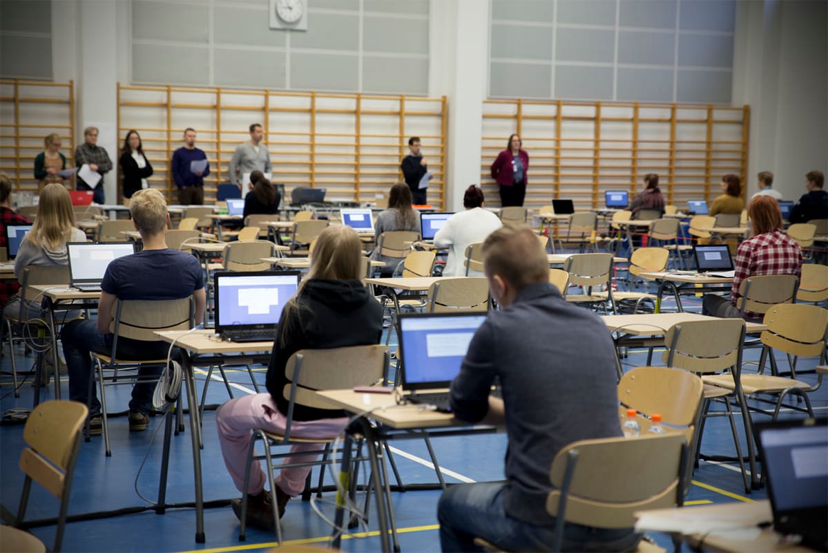 Sähköiset ylioppilaskirjoitukset.