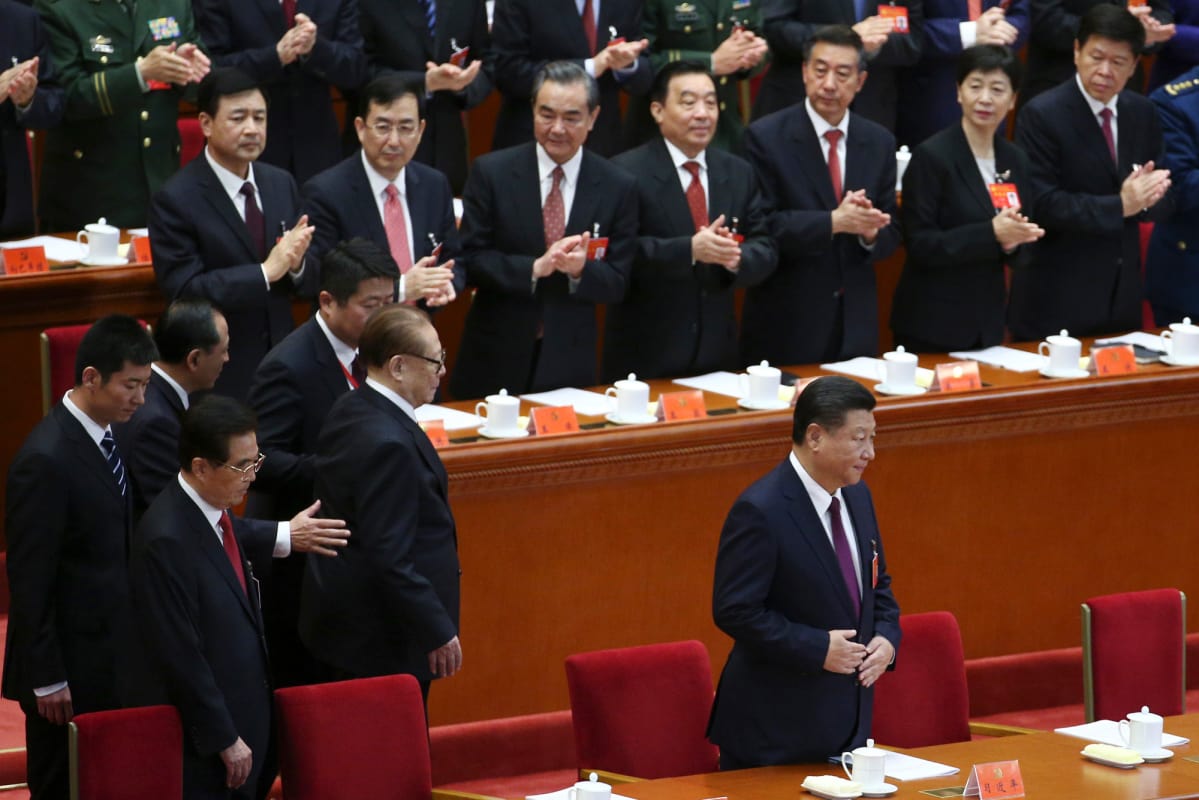 Presidentti Xi Jinpingin odotetaan vahvistavan asemaansa puoluekokouksessa.
