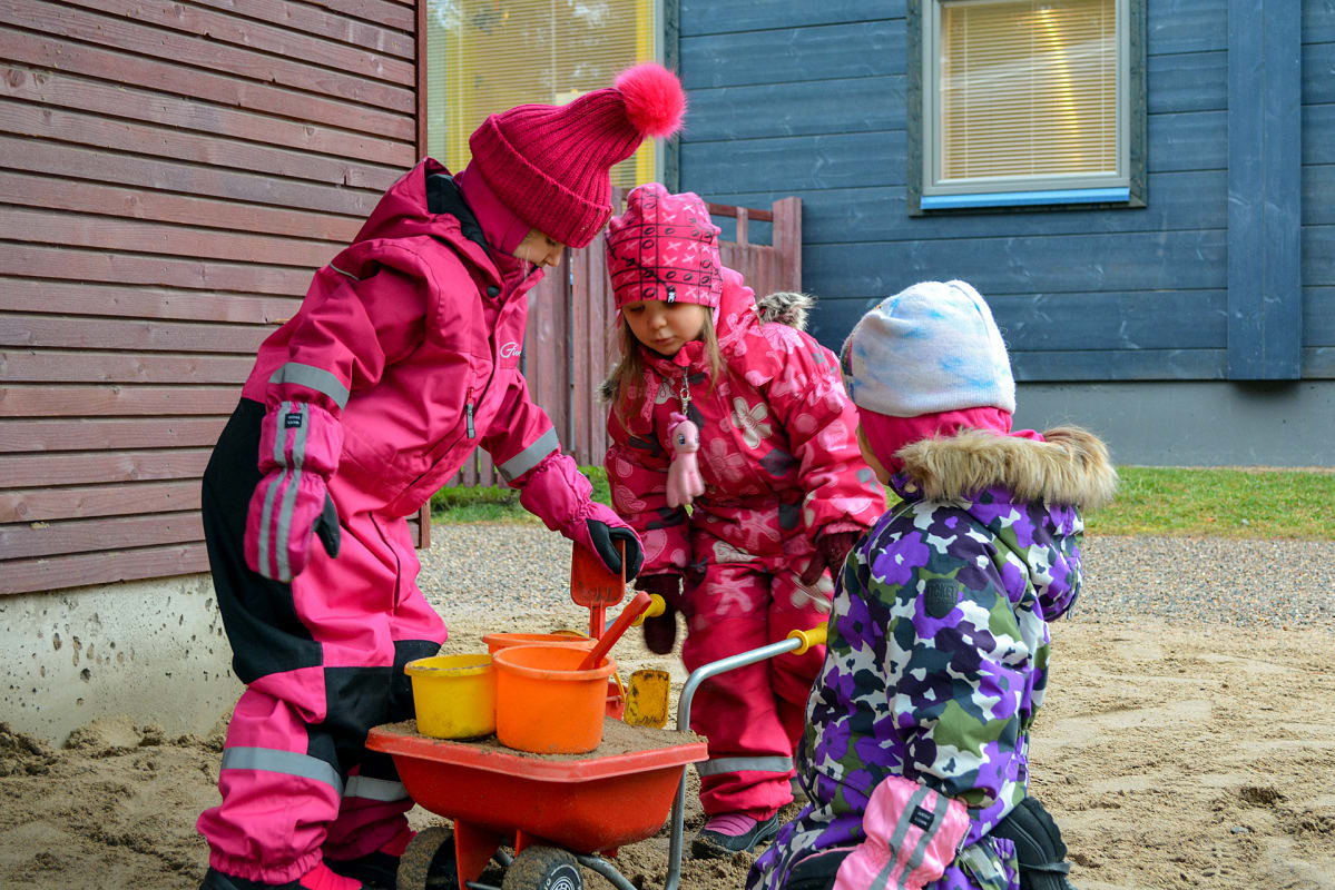 Oulu Touhula Hiirulaisenkujan päiväkoti.