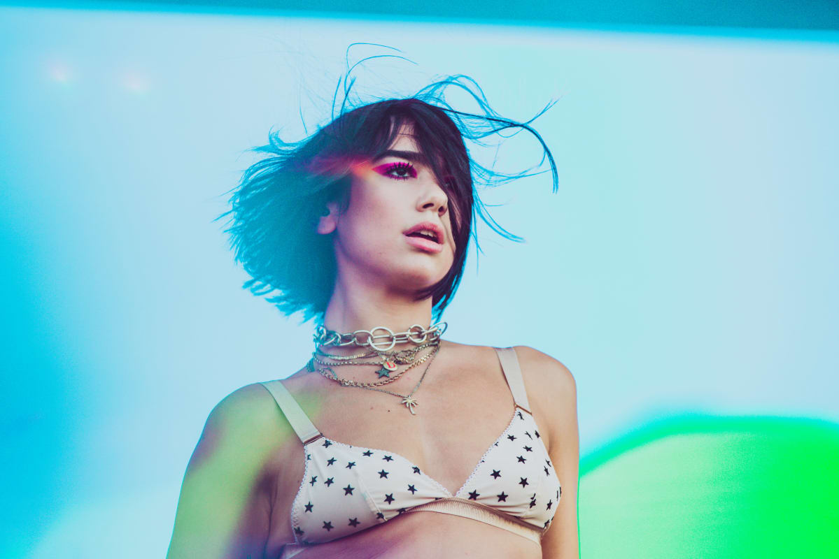 Dua Lipa Ruisrockissa.