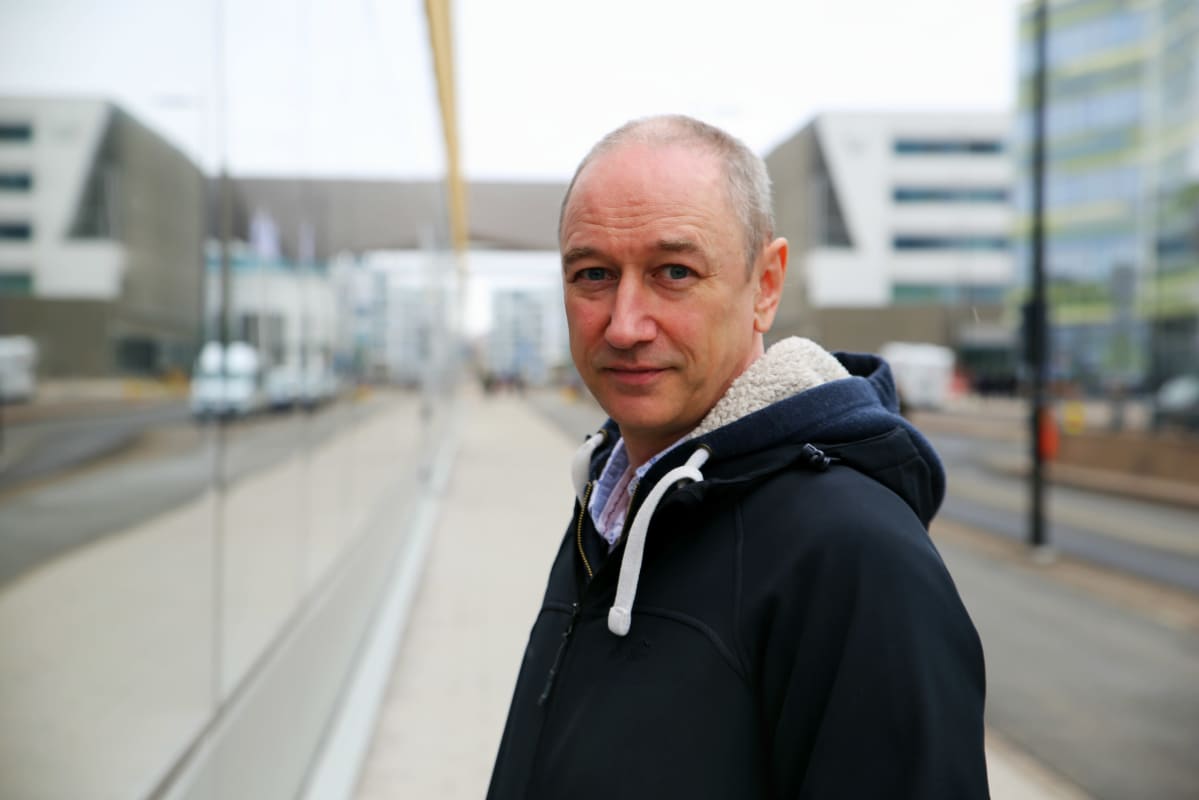Neil Woods, entinen huumepoliisi. Sittemmin kirjailija ja LEAP-nimisen järjestön puheenjohtaja. Vieraili Helsingissä 1.-4.3.2019.