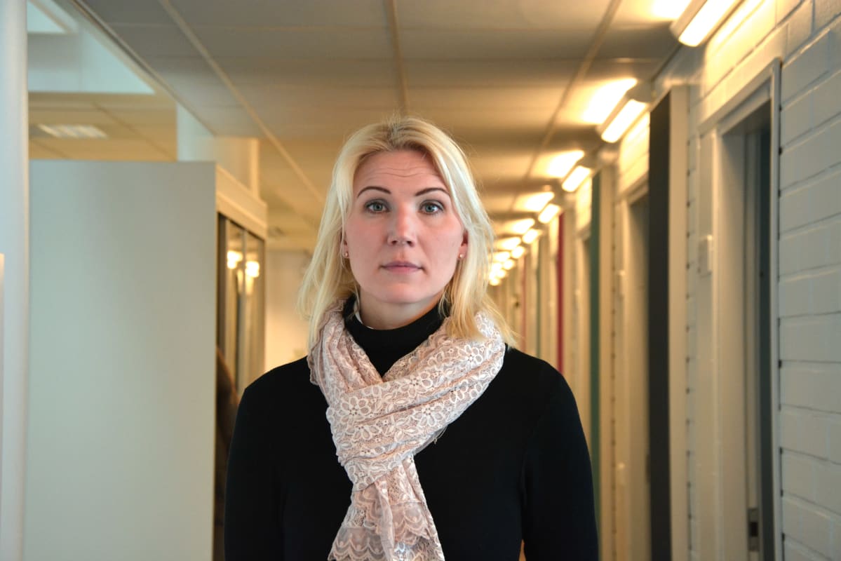Porträtt av Marina Kinnunen.