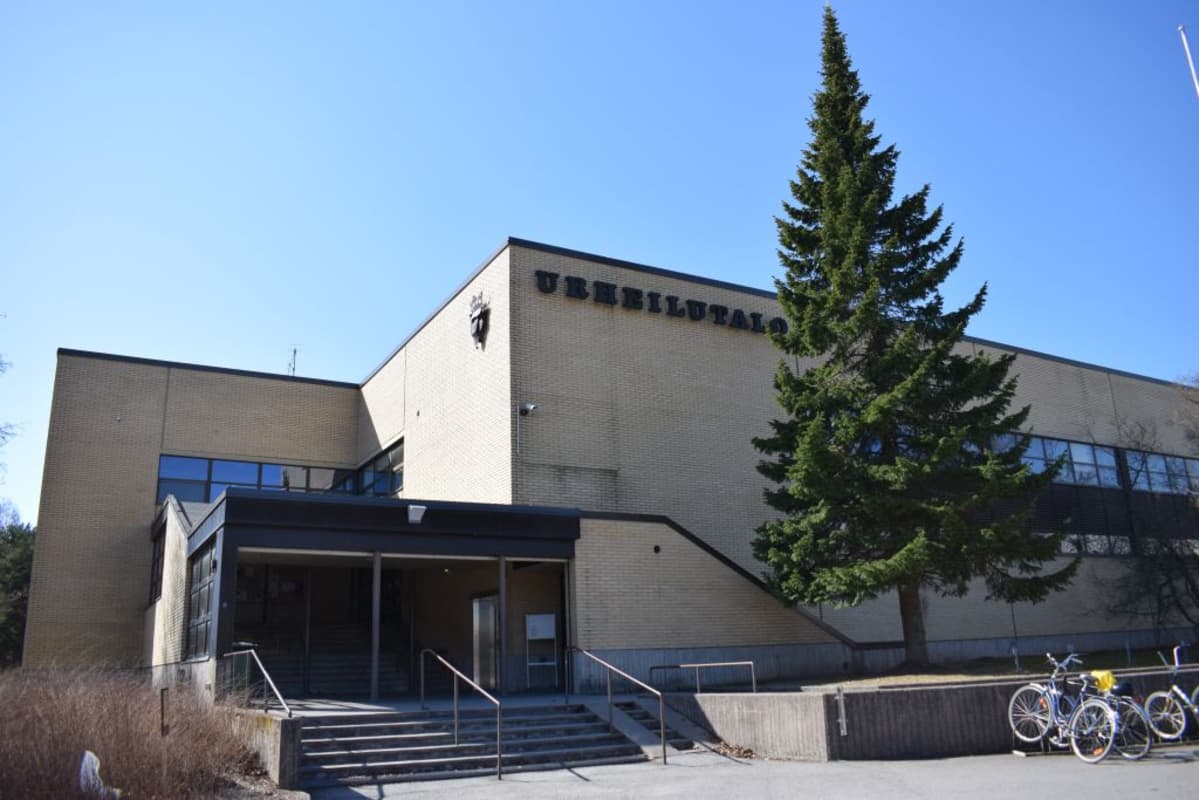 Porin urheilutalo ulkoa