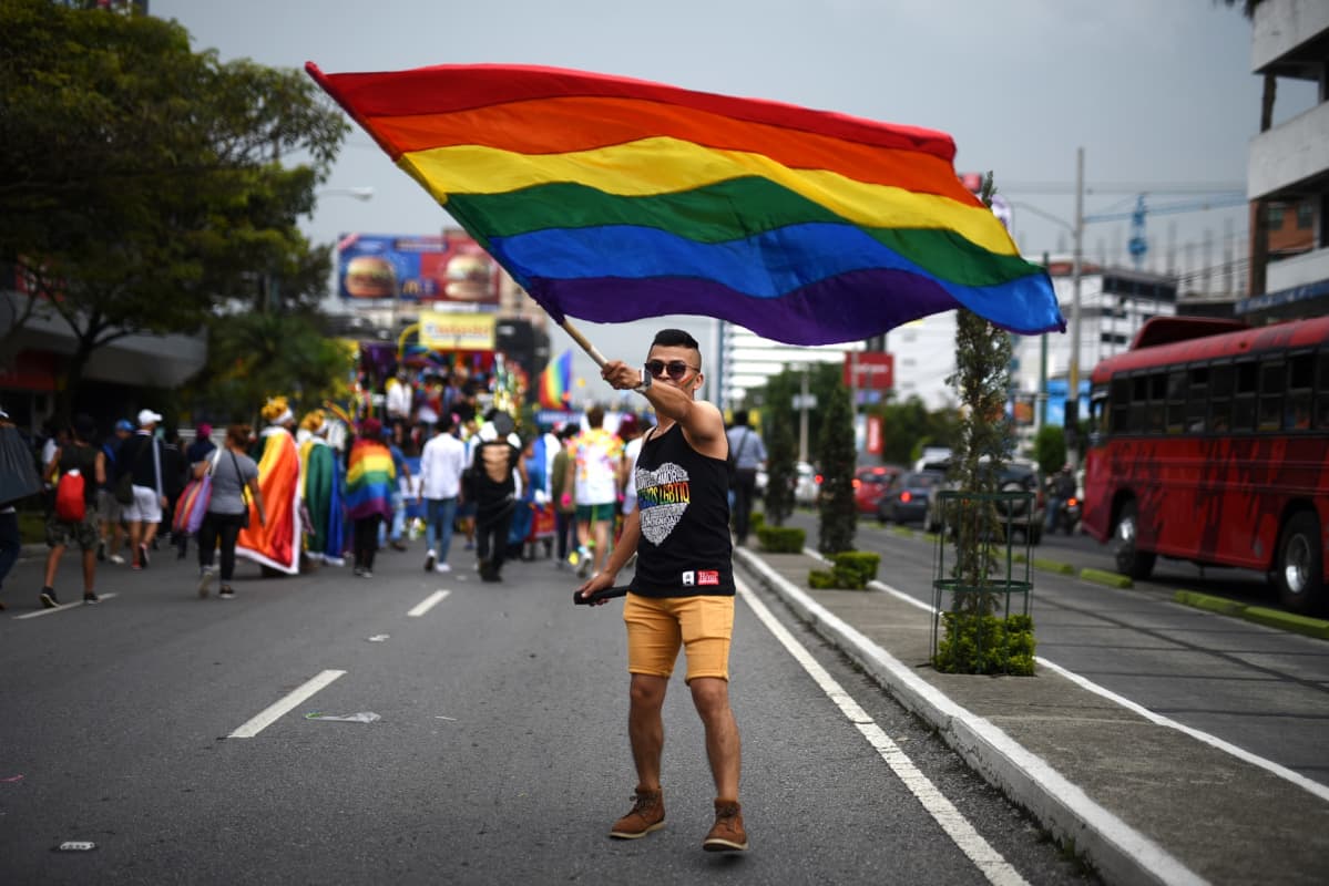 Pride-kulkue Guatemalassa