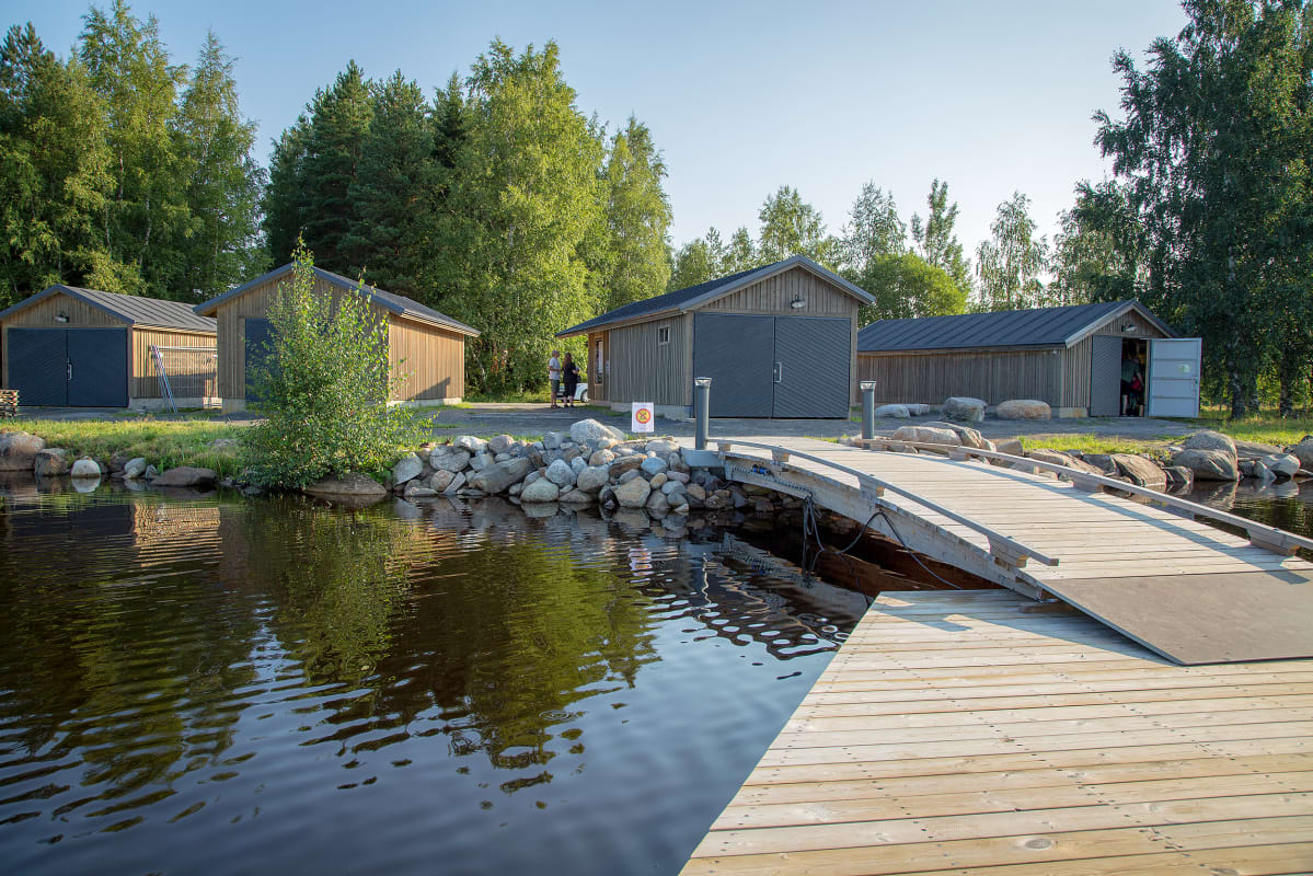 Kyrkösjärven melontakeskus, Koski-Häjyt