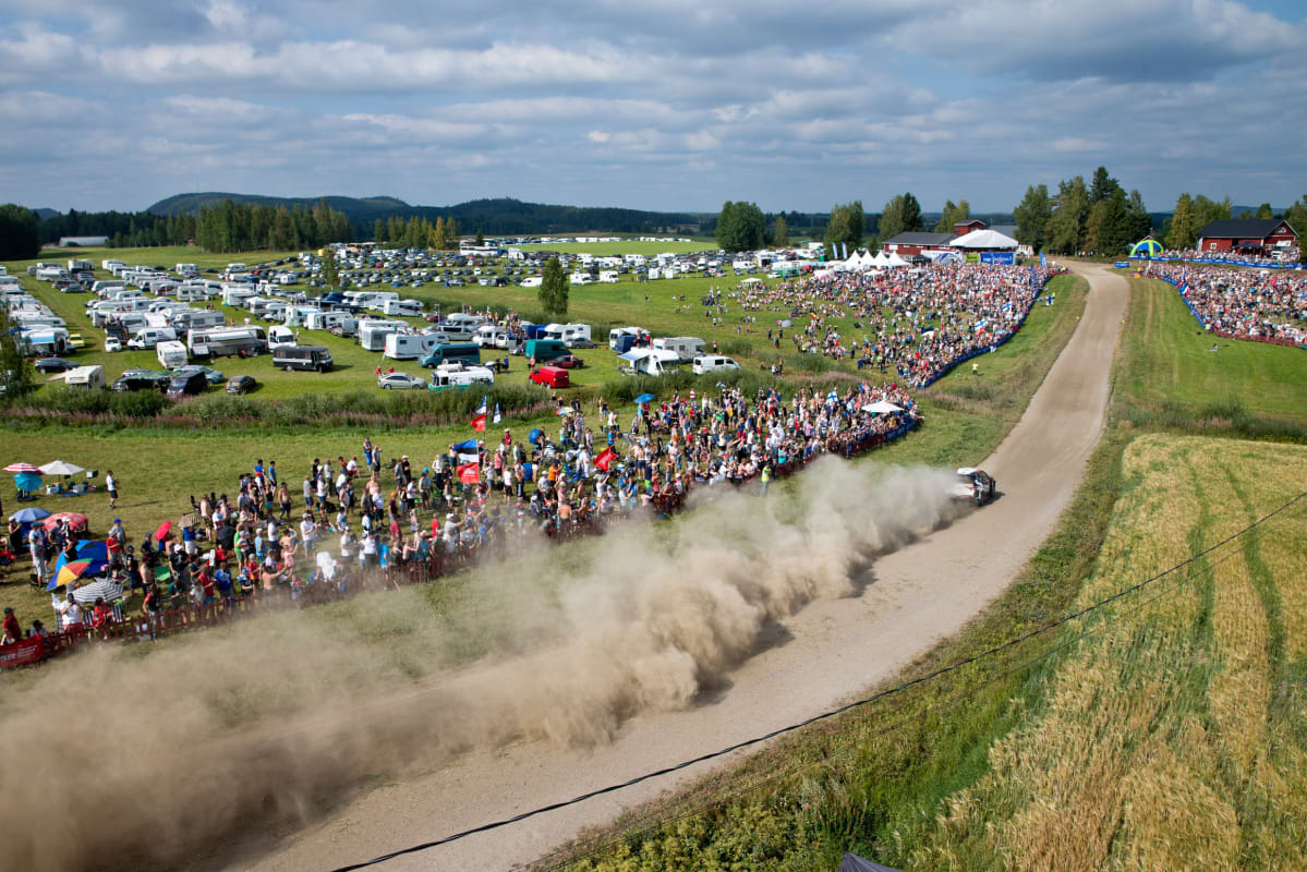 Jyväskylä MM-ralli yleiskuva