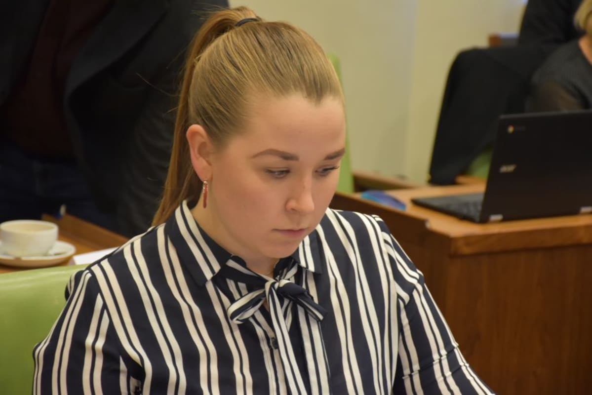 Porin kaupunginvaltuutettu Laura Pullinen (vihr.)
