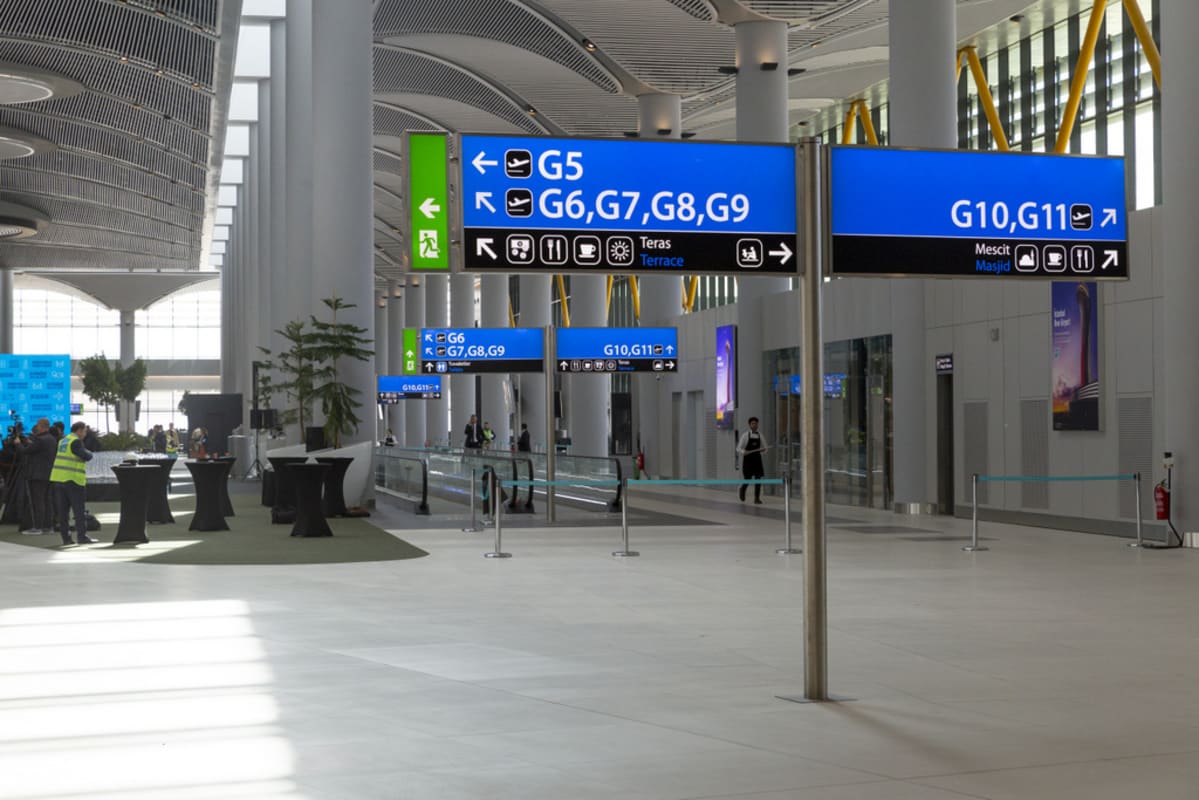 istanbul uusi lentoasema terminaali
