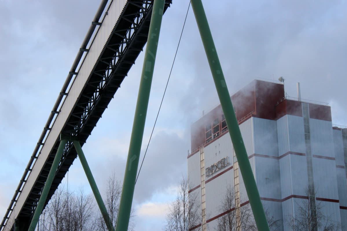 Stora Enson Enocell-sellutehdas Uimaharjussa joulukuussa 2018.
