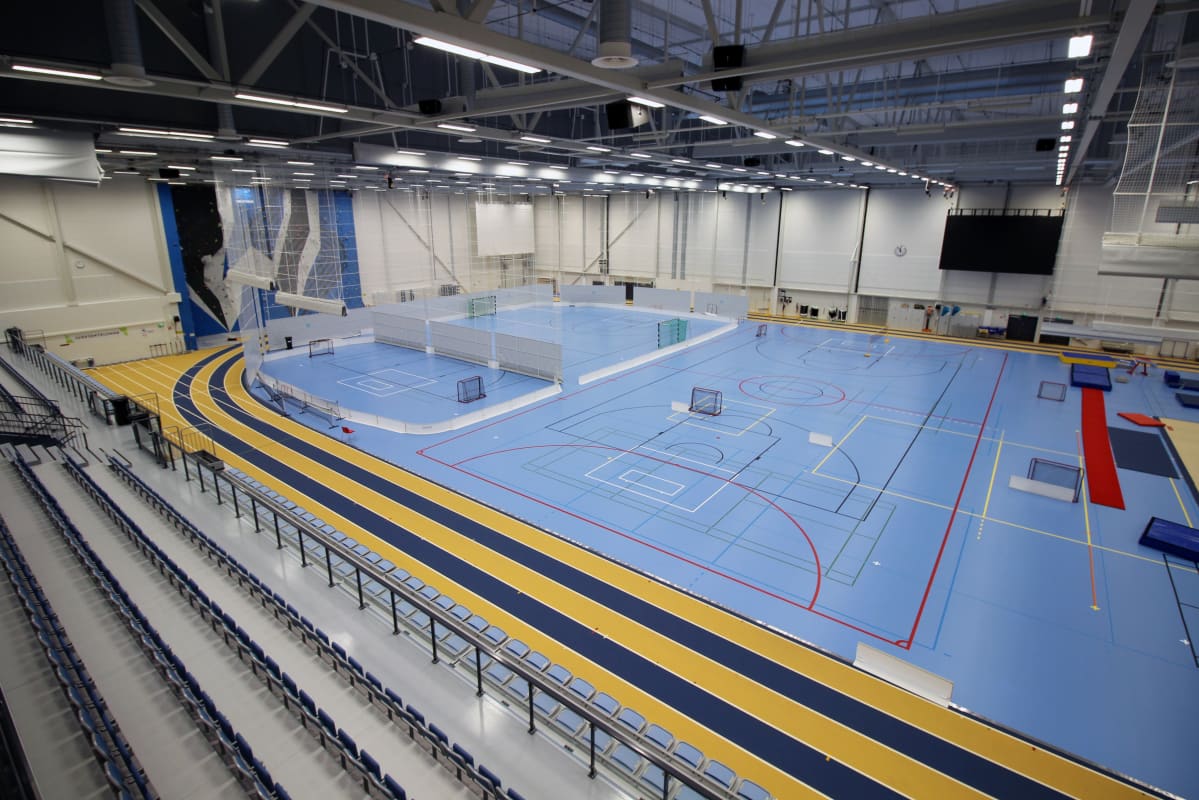 Saimaa Stadiumin sisätilat