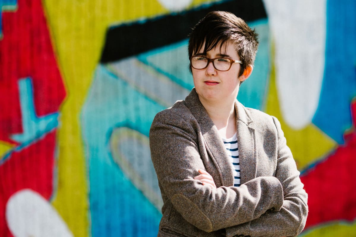Lyra McKee, Pohjois-Irlantilainen toimittaja joka kuoli Londonderryn mellakassa 18. huhtikuuta.