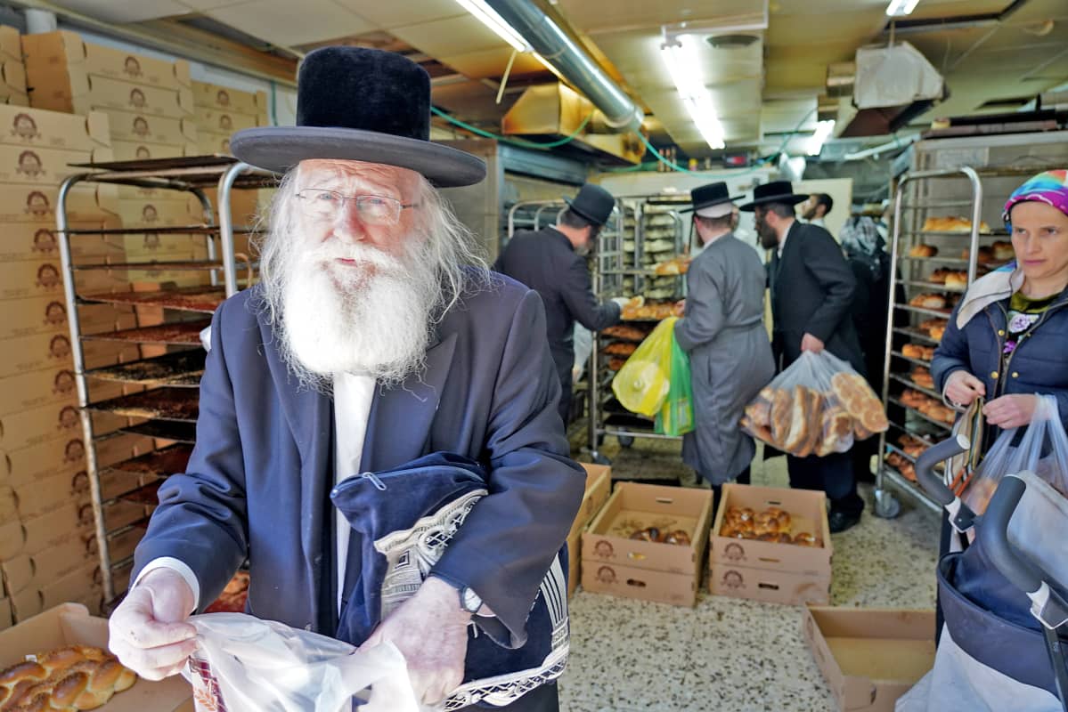 Leipomo Mea Shearimin kaupunginosassa Jerusalemissa.