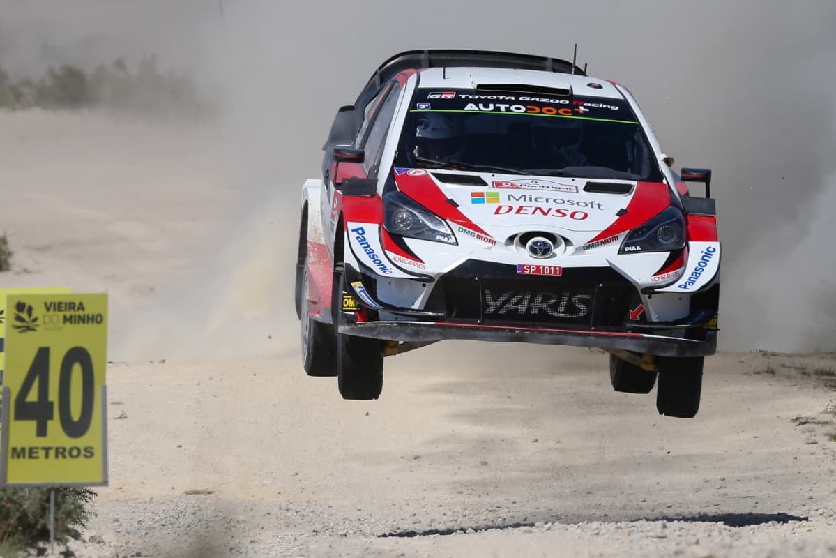 Kris Meeken Portugalin ralli päättyi murheellisesti.