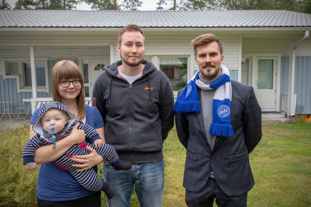 Teresa ja Janne Metsälä Sami Gustafsson