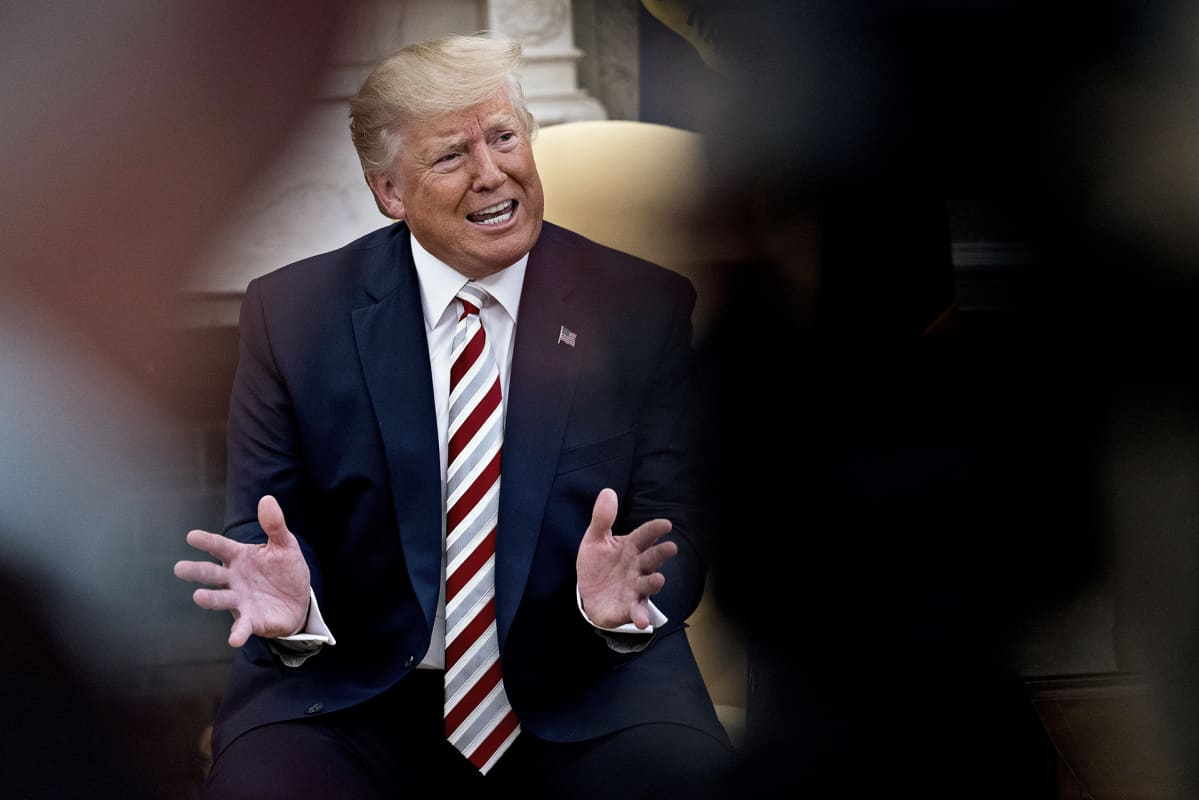 Presidentti Donald Trump.