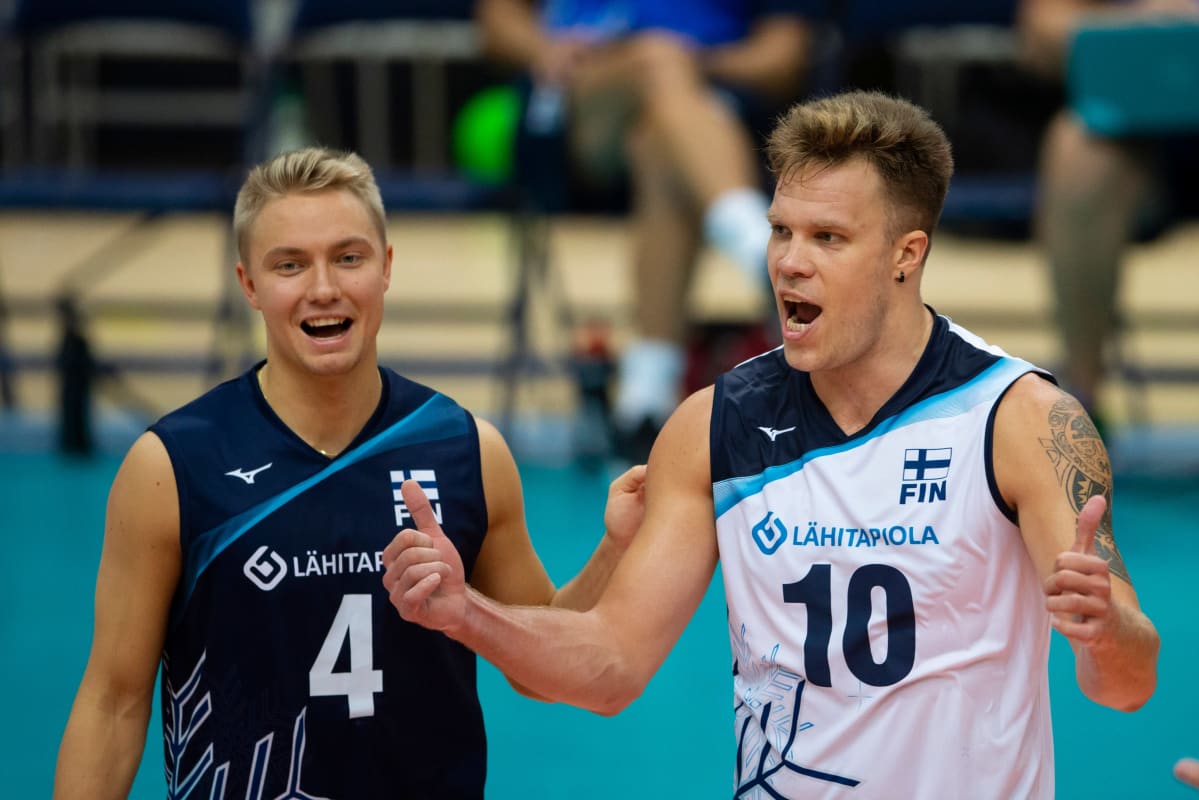 Lauri Kerminen (vas.) ja Urpo Sivula