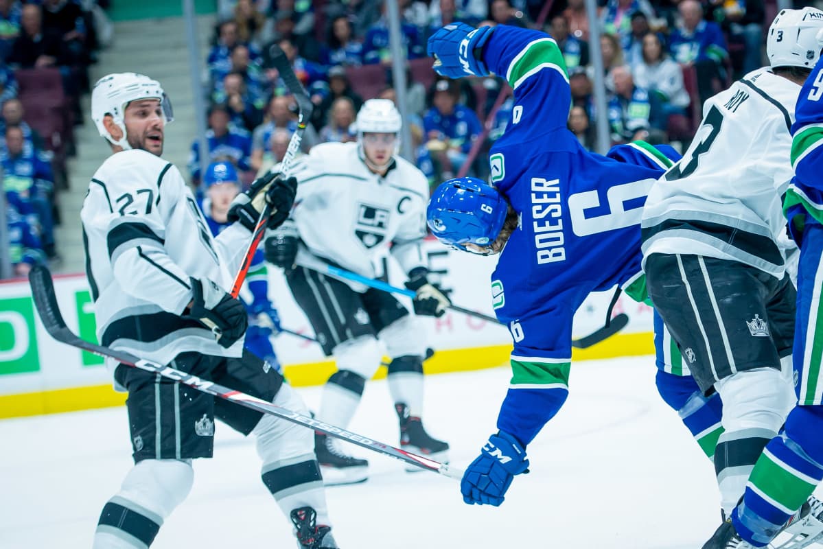 Canucks kaukalossa