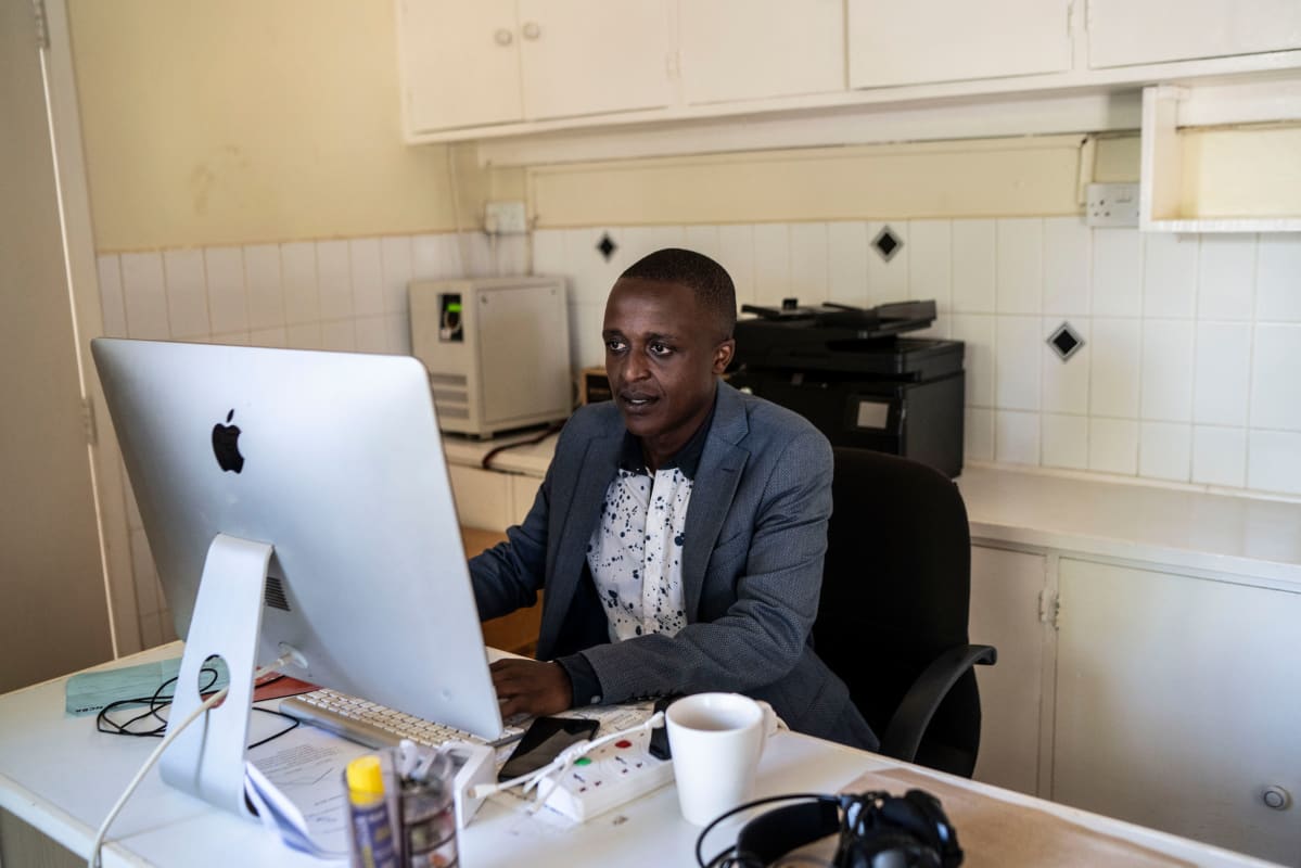 Kevin Gitau Ng'ang'a on iShamba-portaalin projektipäällikkö. Uuden kilpailun avulla hän toivoo, että portaaliin tulisi paljon uusia käyttäjiä.