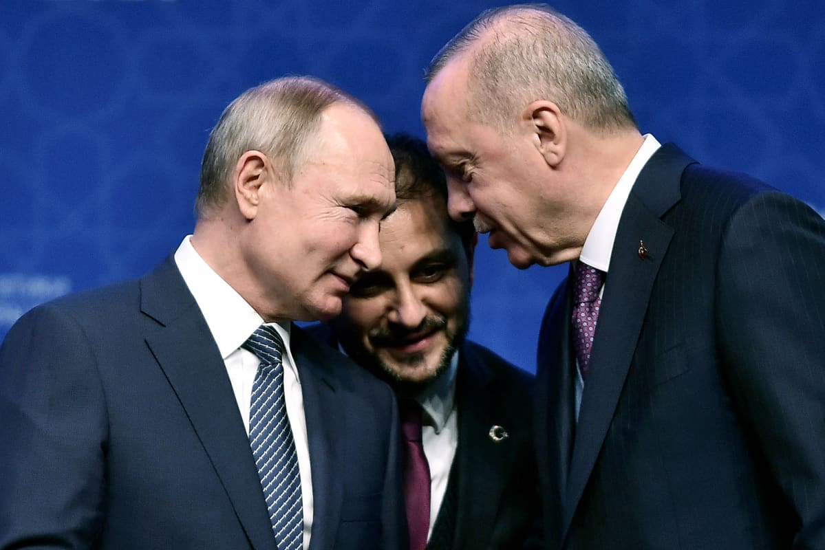 Vladimir Putin ja Recep Tayyip Erdoğan tapaavat Istanbulissa.