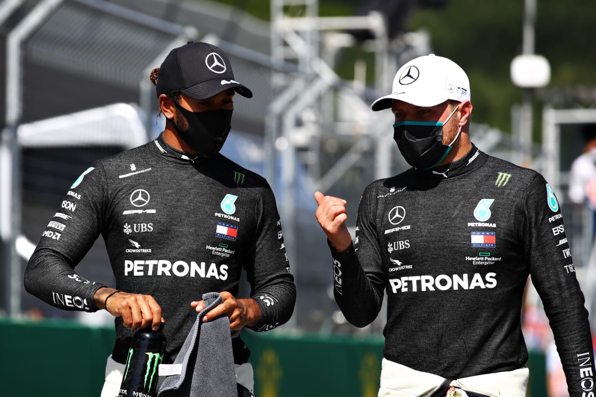 Valtteri Bottas, Lewis Hamilton