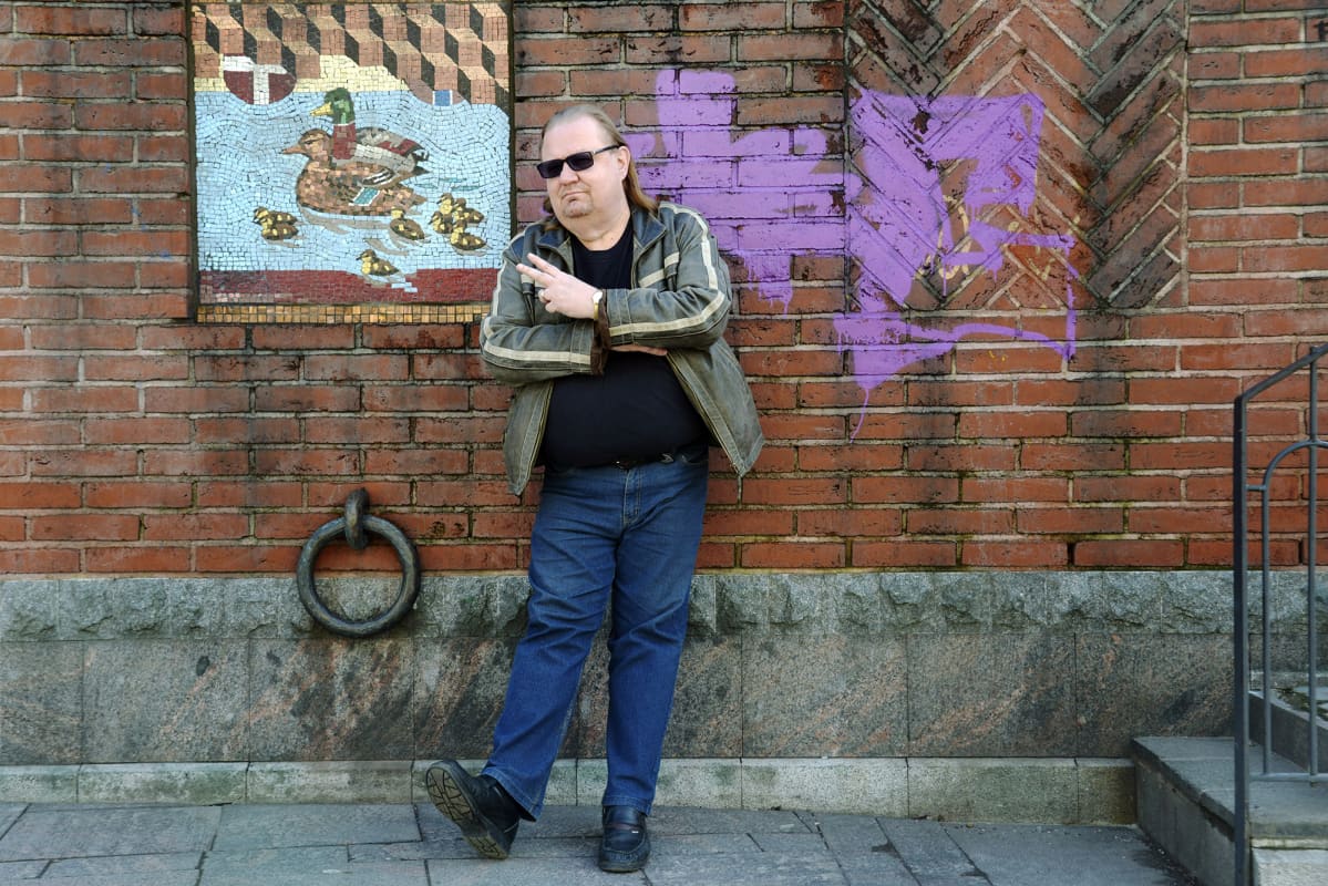 Kuvassa on Jope Ruonansuu vuonna 2014.