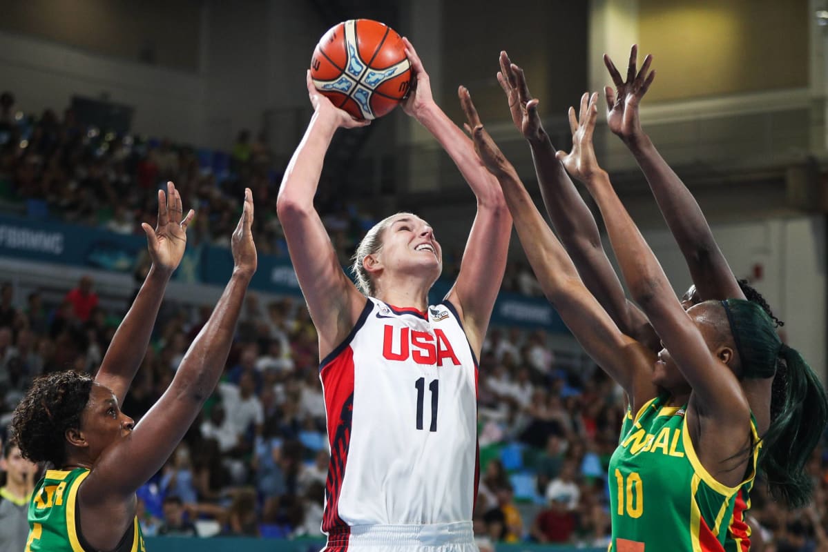 Elena Delle Donne USA vastaan Senegal MM-kisat 2018