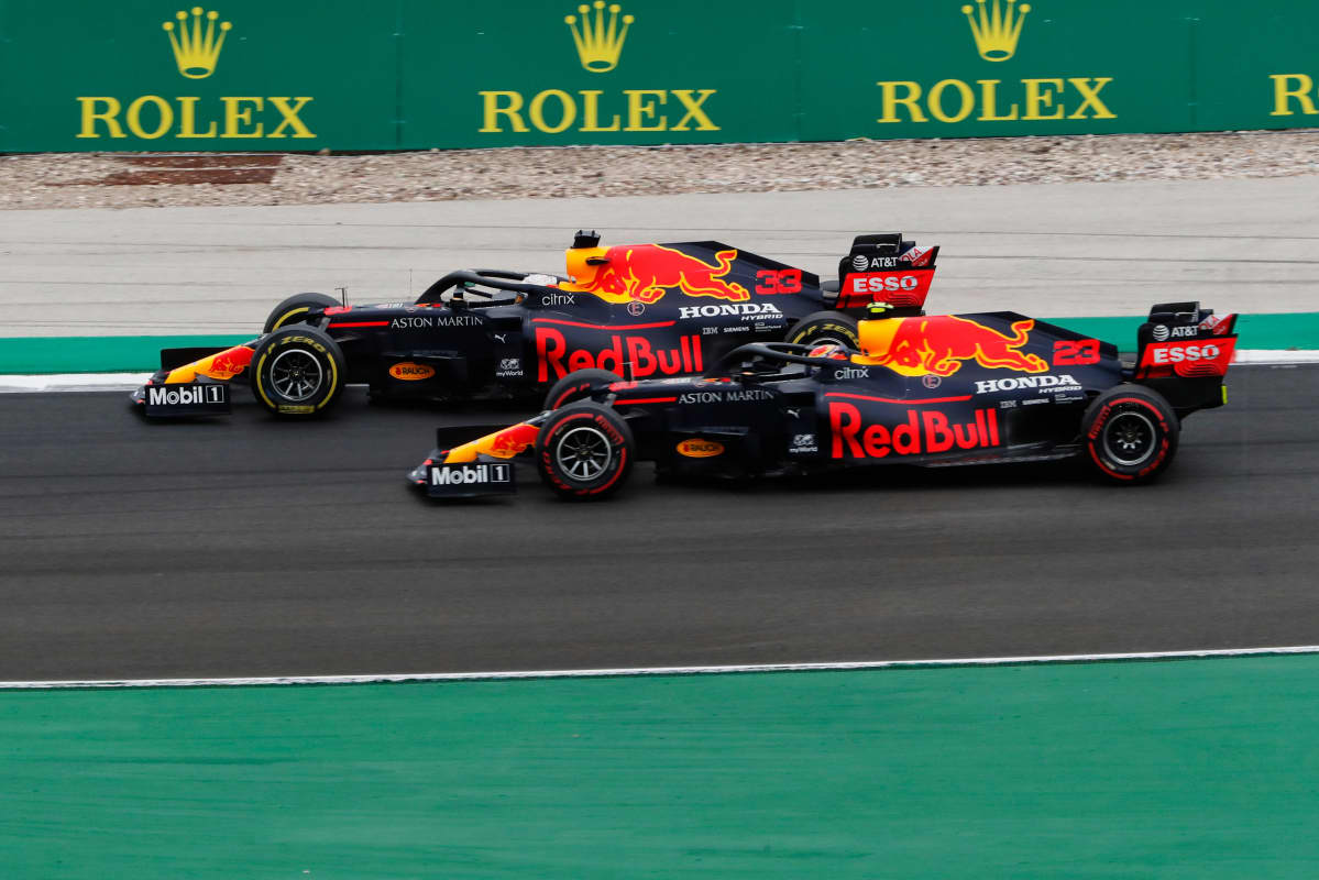 Alex Albon, Max Verstappen