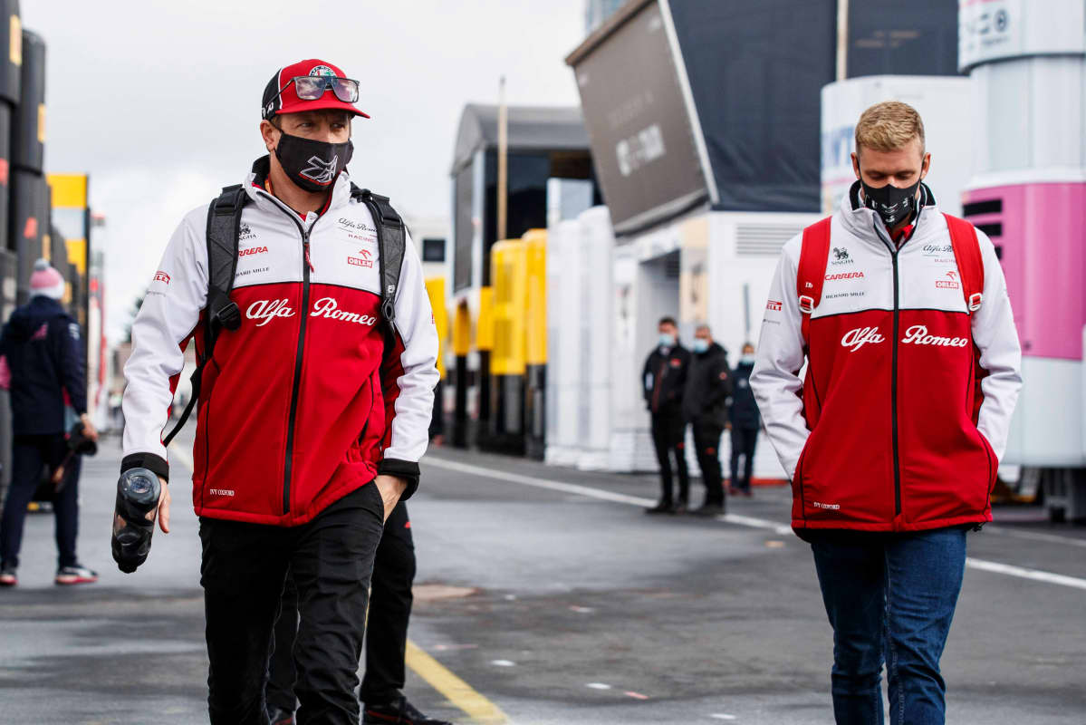 Kimi Räikkönen, Mick Schumacher