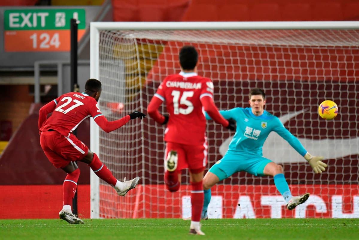 Liverpool Origi ylärimaan