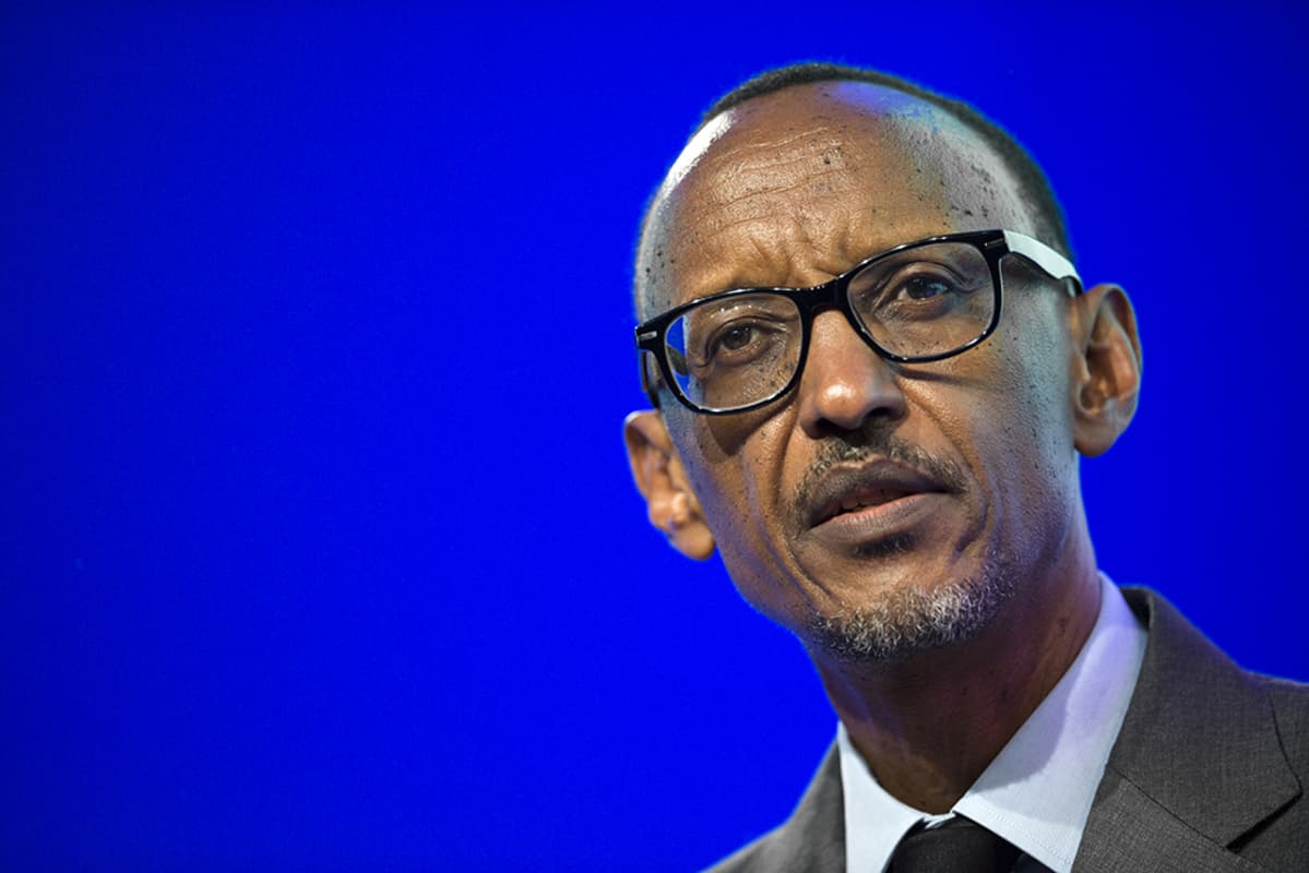 Ruandan Presidentti Paul Kagame.
