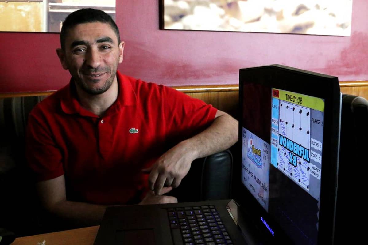 Jordanialaisen Rababa Games -peliyrityksen perustaja Husam al-Natour.