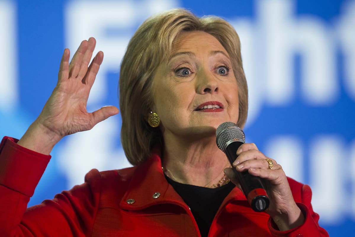 Hillary Clinton.