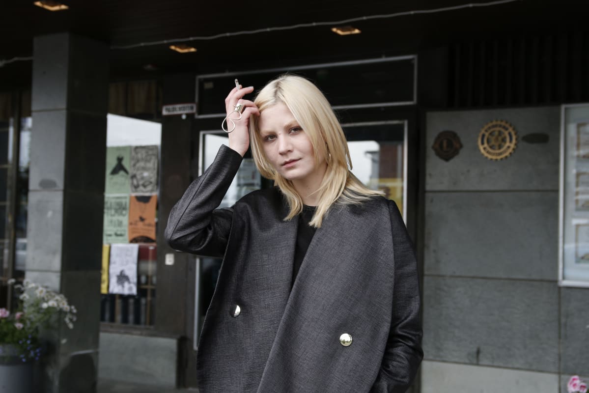Malin Buska Sodankylän elokuvajuhlilla.