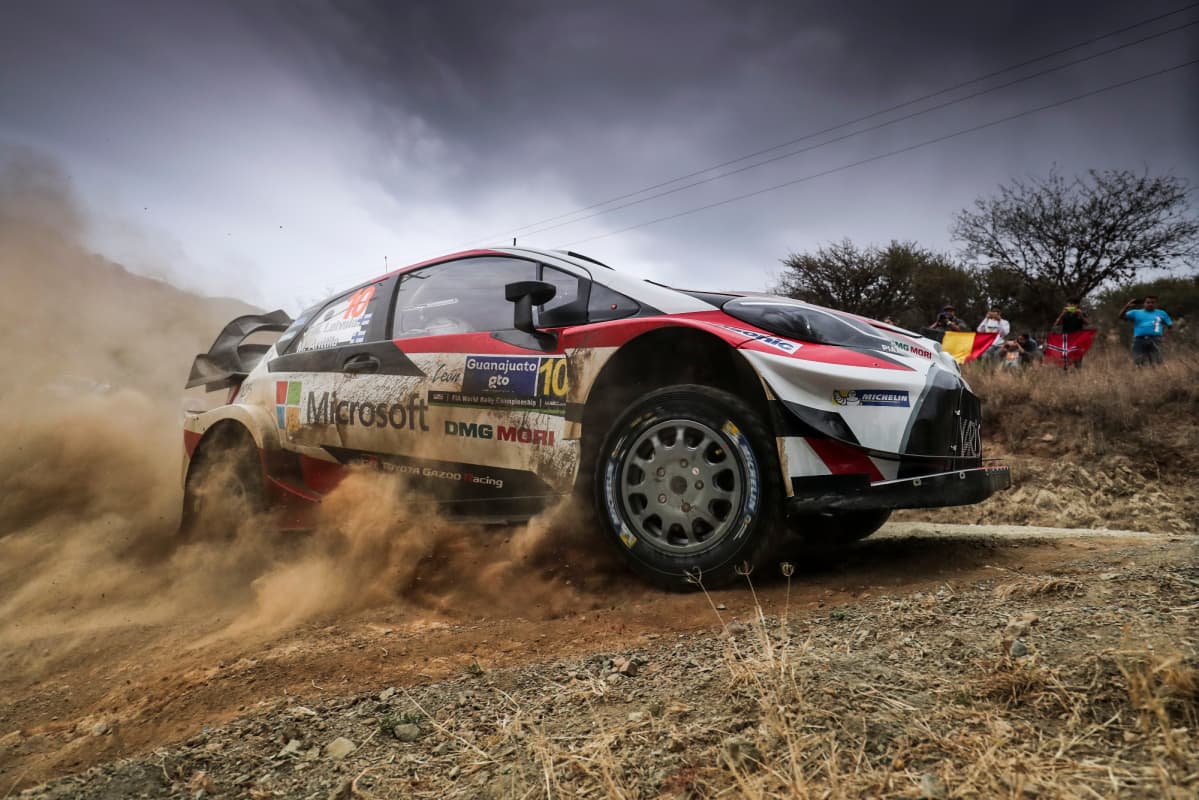 Jari-Matti Latvala Meksikossa 2017.